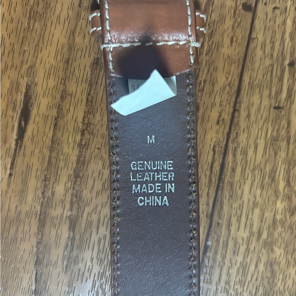 Express • Men’s • Double Prong • Needle Buckle • Brown • Leather • Medium •Belt - Picture 14 of 16